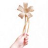 Natural Floral Rattan Wand