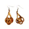 Natural Flower Rattan Earrings