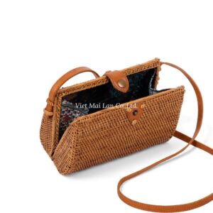 Natural Mini Rattan Bag