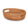 Natural Oval Rattan Tray