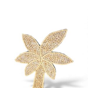 Natural Palm Shell Wall Decor