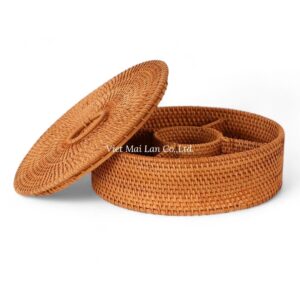 Natural Rattan Box Divider