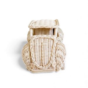 Natural Rattan Car Toy