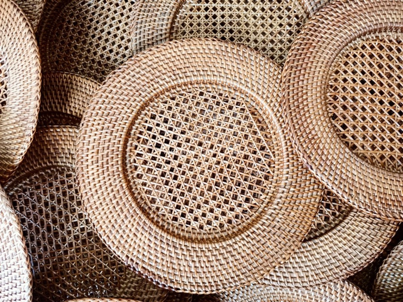 Natural Rattan Charger Plate