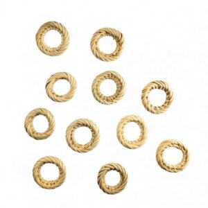 Natural Rattan Charm