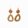 Natural Rattan Earrings