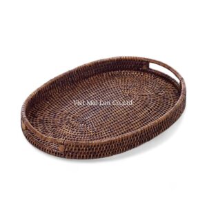 Natural Rattan Tray Collection