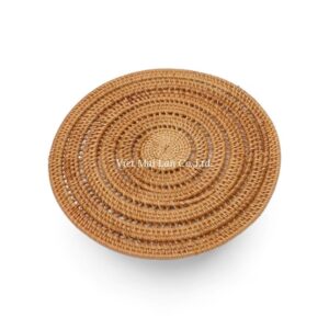 Natural Round Rattan Placemat