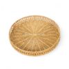 Natural Round Rattan Tray