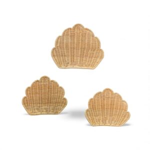 Natural Shell Rattan Kids Wall Decor
