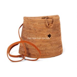 Natural Shoulder Rattan Bag