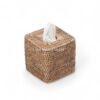 Natural Square Rattan Tissue Box