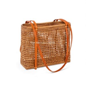 Natural Tote Rattan Bag