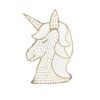 Natural Unicorn Shell Wall Decor