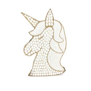 Natural Unicorn Shell Wall Decor