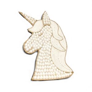 Natural Unicorn Shell Wall Decor