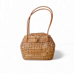 Natural Vintage Rattan Handbag