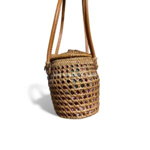 Natural Vintage Rattan Handbag