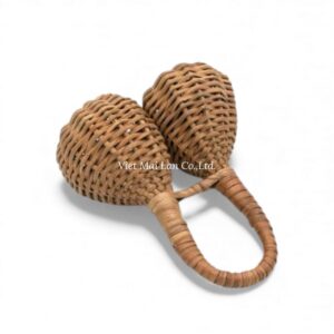 Natural Wicker Rattan Baby Rattle