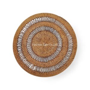 Natural Woven Rattan Placemat