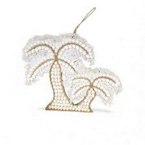 Ocean Palm Shell Wall Decor