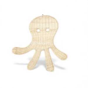 Octopus Rattan Kids Wall Decor