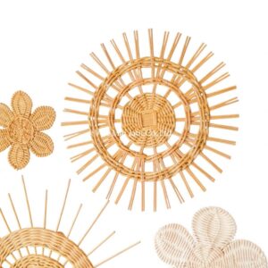 Organic Rattan Kids Wall Decor
