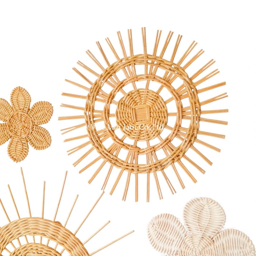 Organic Rattan Kids Wall Decor