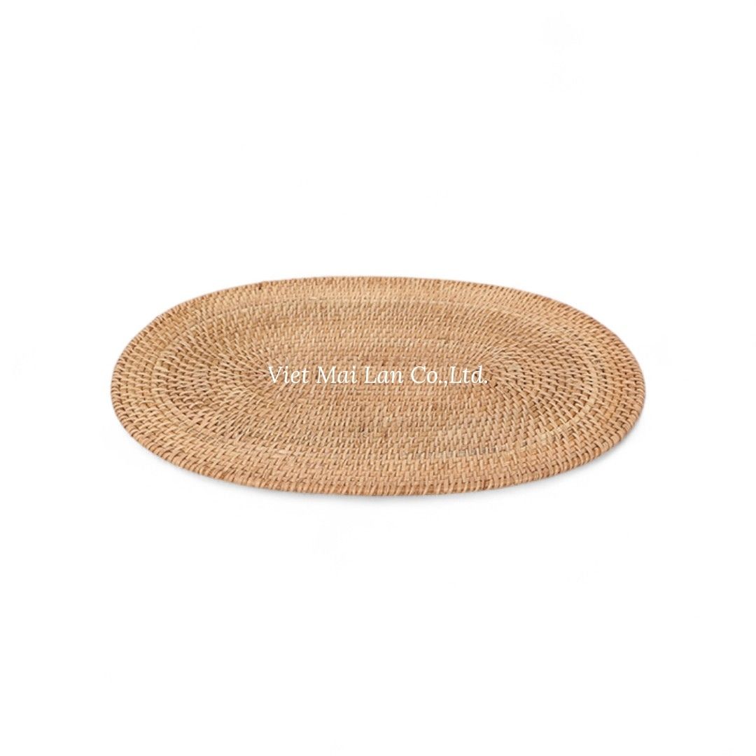 Oval Rattan Placemat