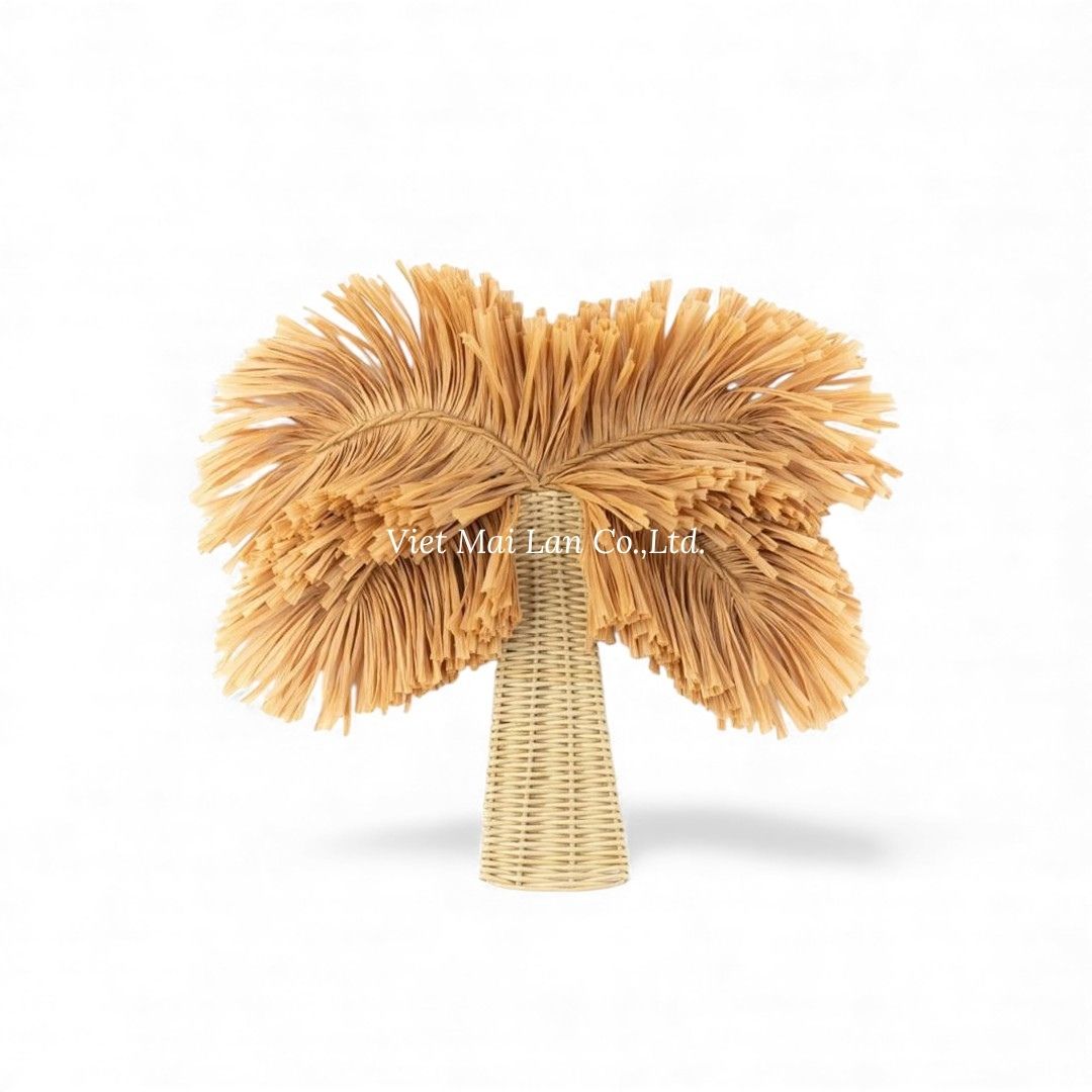 Palm Tree Rattan Kids Wall Decor