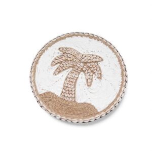 Palm Tree Shell Wall Decor