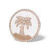 Palm Tree Shell Wall Decor