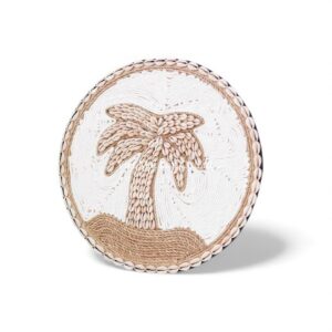 Palm Tree Shell Wall Decor