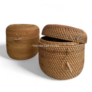 Premium Woven Rattan Box
