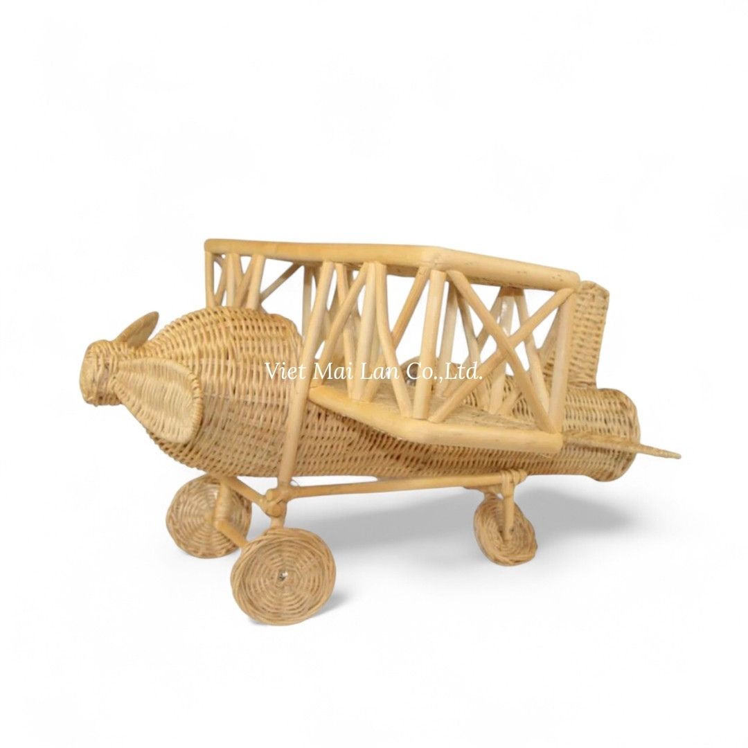 Rattan Airplane Toy