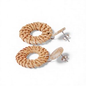 Rattan Earrings