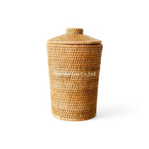 Rattan Laundry Basket with Lid