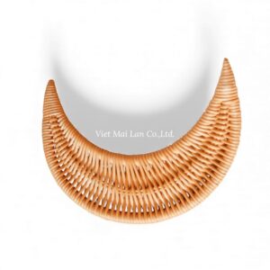 Rattan Moon Kids Wall Decor