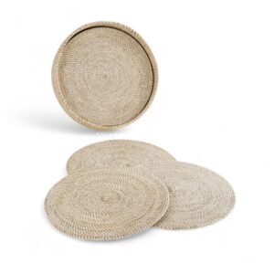 Rattan Placemat Set