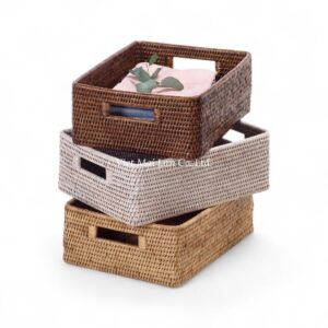 Rattan Storage Basket Collection