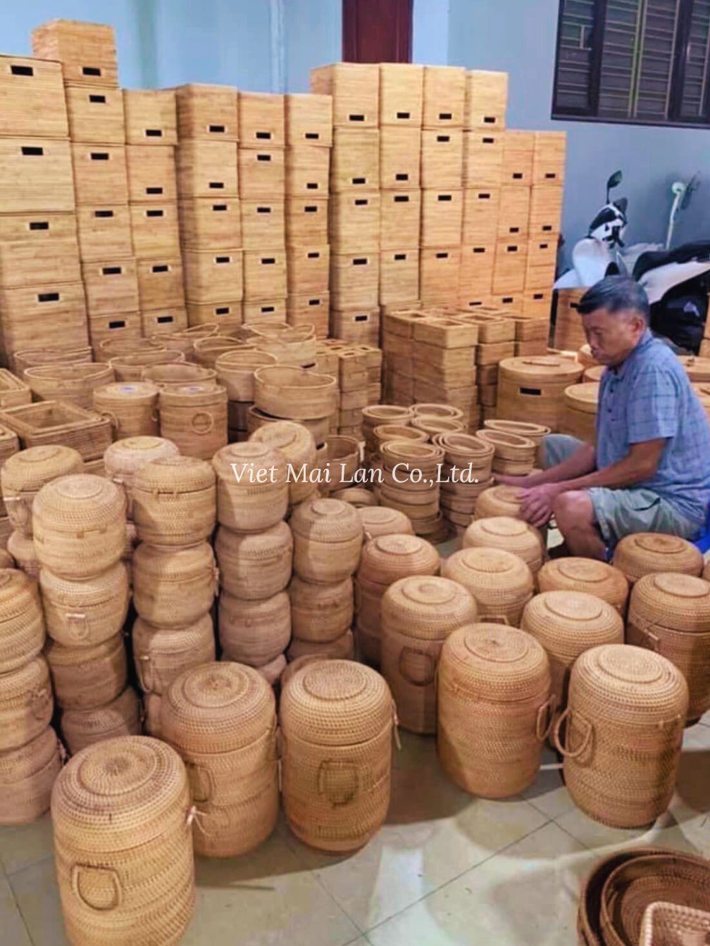 Rattan Storage Basket Factory