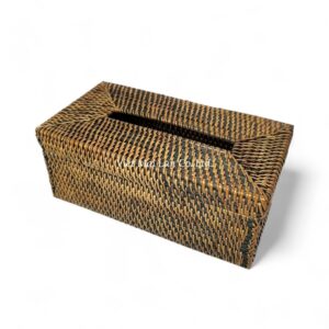 Rattan Tissue Box