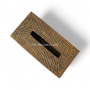 Rattan Tissue Box