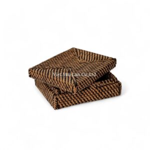 Rattan Tissue Box with Lid