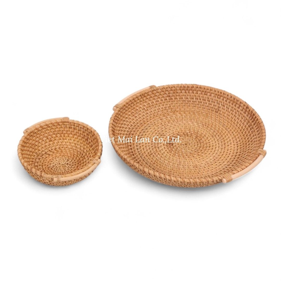 Rattan Tray Gift Set