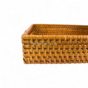 Rattan Tray with Handles