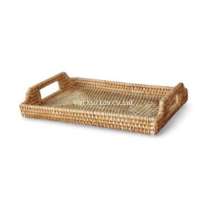 Rectangular Rattan Tray