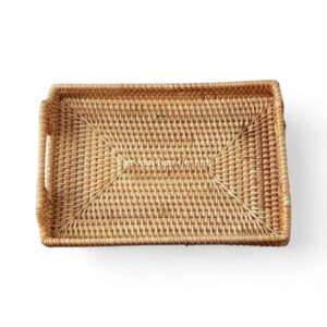 Rectangular Rattan Tray