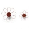Red Floral Rattan Kids Wall Decor