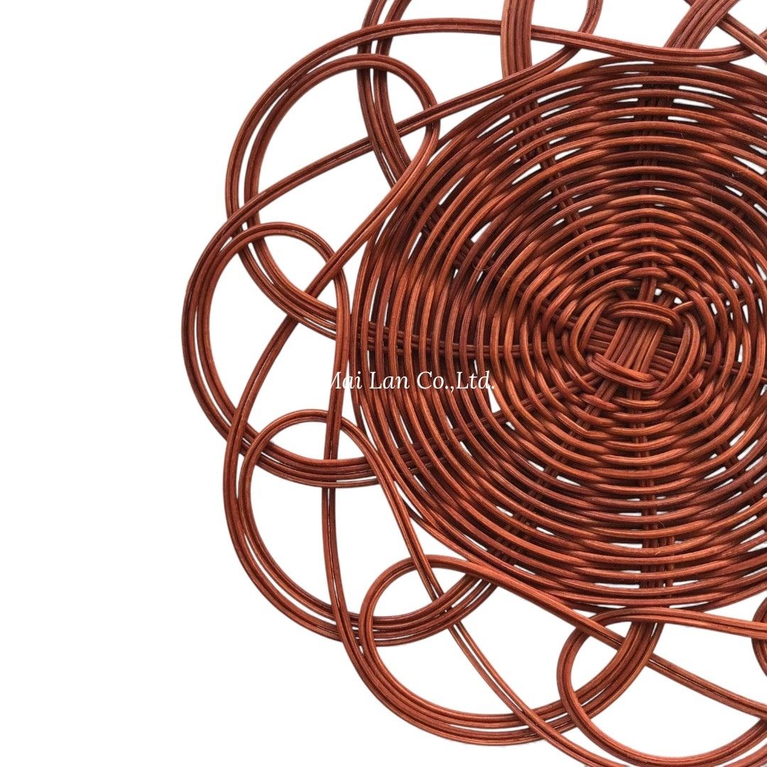 Red Rattan Kids Wall Decor